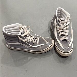 Vans Gray High-Top Sneakers
